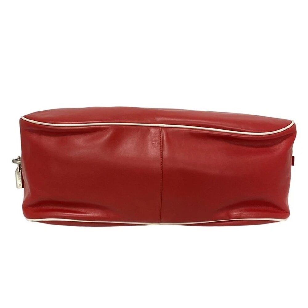 PRADA - pair of composite boards Tarko (Red) White Handbag 227-052625 - Picture 4 of 8